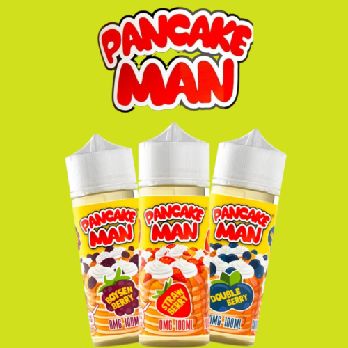 Alternative view of Pancake Man 100ml E-Liquid Shortfill 70/30 VG/PG