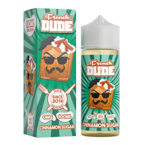 French Dude 100ml E-Liquid Shortfill 70/30 VG/PG - Image 5