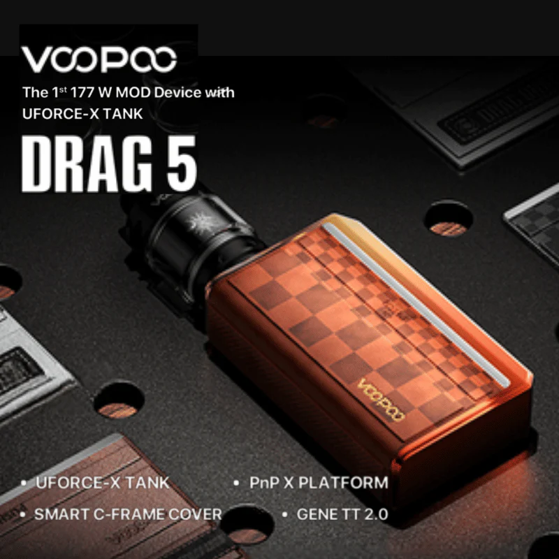 Voopoo Drag 5 Kit | PnP-X Platform - Image 2