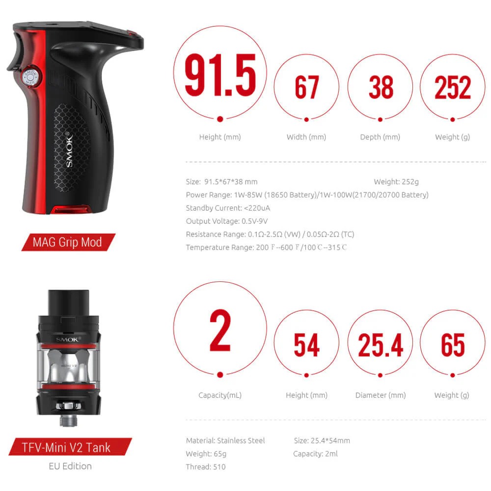 Smok Mag Grip Kit 100W - Image 6