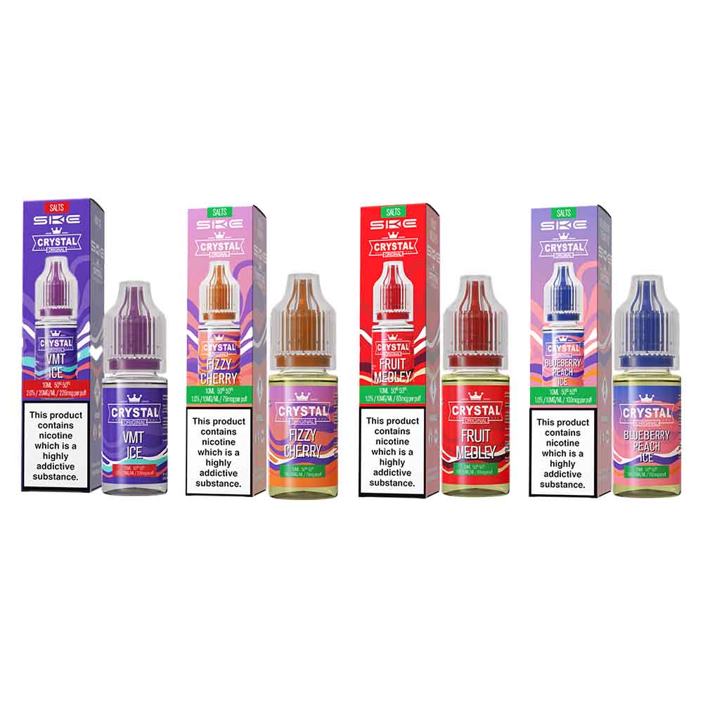 SKE Crystal Original V2 Nic Salts 10ml - 10MG - Image 3