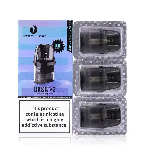Lost Vape Ursa V2 Replacement Pods 3pcs/pack