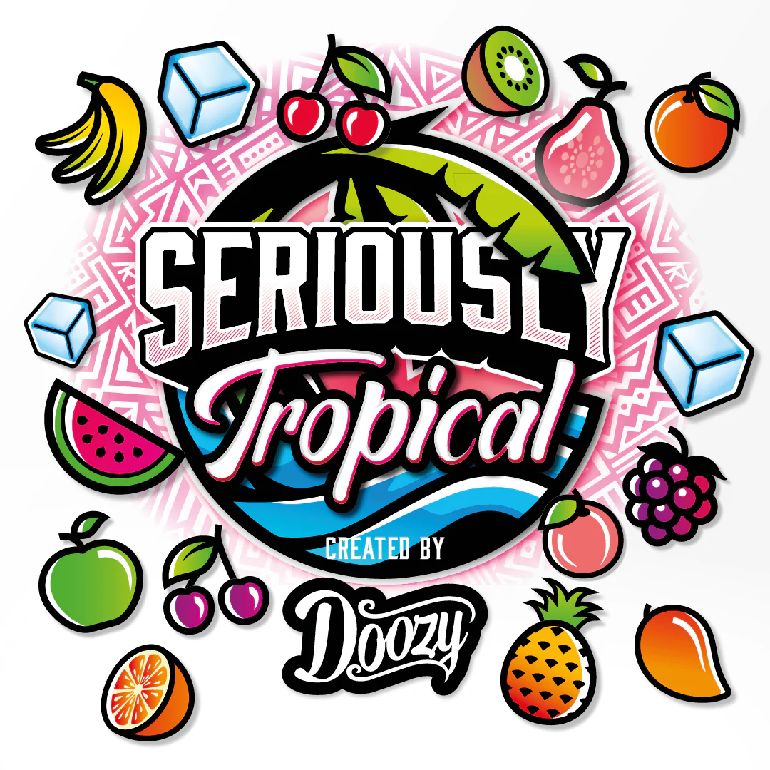 Seriously Tropical by Doozy 100ml 70/30 VG/PG E-Liquid Shortfill - Image 2