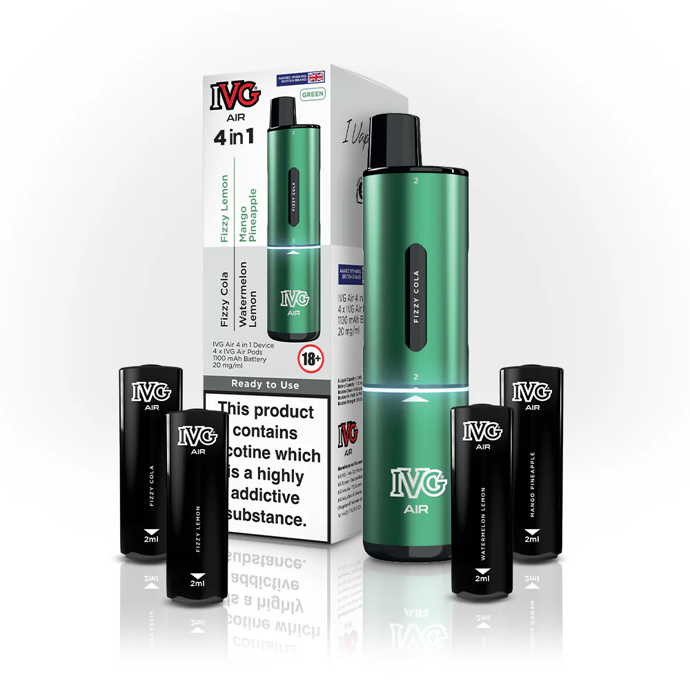 IVG Air 4-in-1 2400 Puffs Vape Pod Kit - Image 6