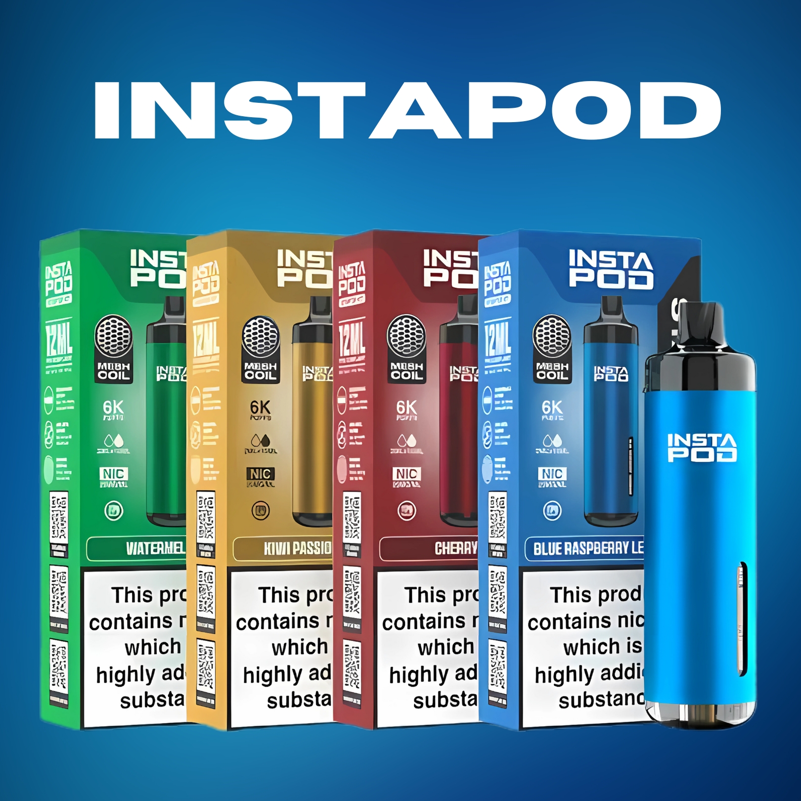 InstaPod 6000 Prefilled Pod Vape Kit