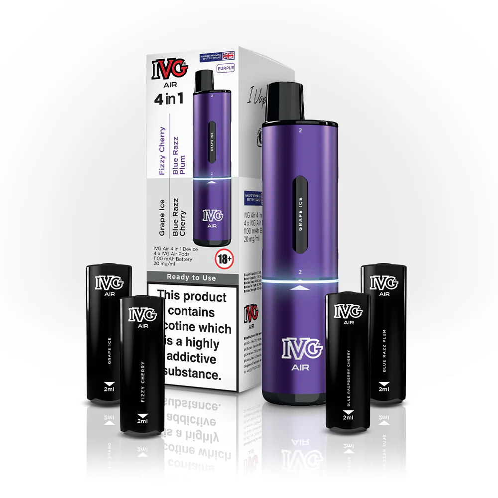 IVG Air 4-in-1 2400 Puffs Vape Pod Kit - Image 5