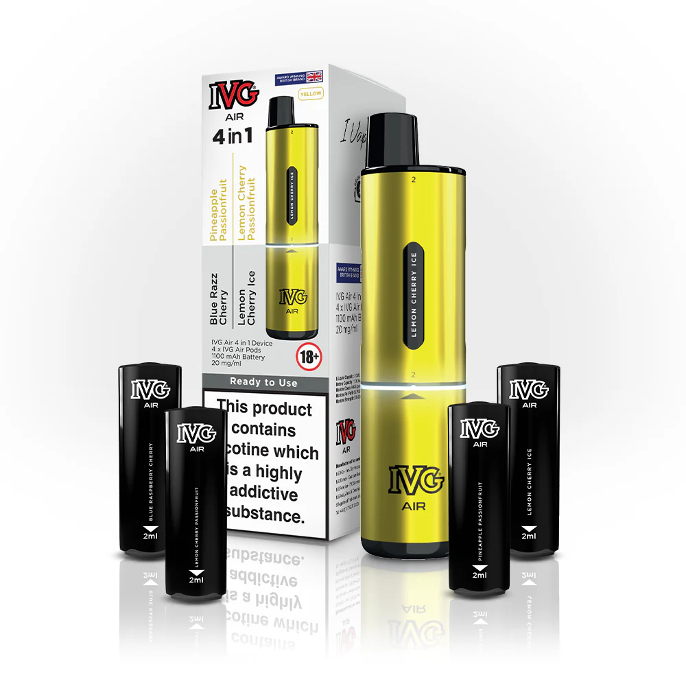IVG Air 4-in-1 2400 Puffs Vape Pod Kit - Image 2