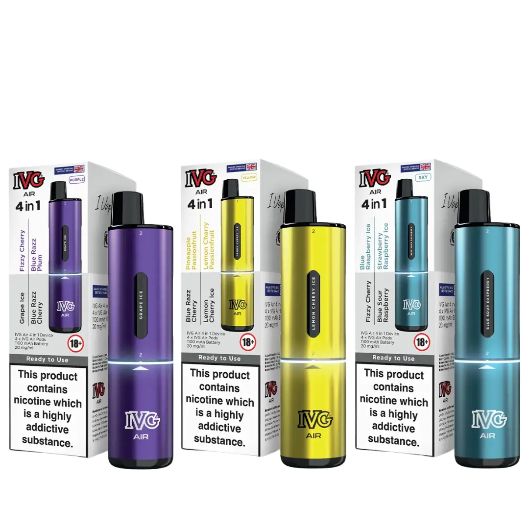 IVG Air 4-in-1 2400 Puffs Vape Pod Kit