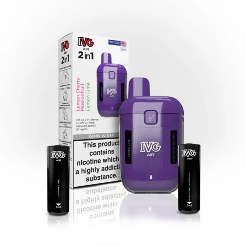 Alternative view of IVG Air 2-in-1 Prefilled Pod Vape Kit