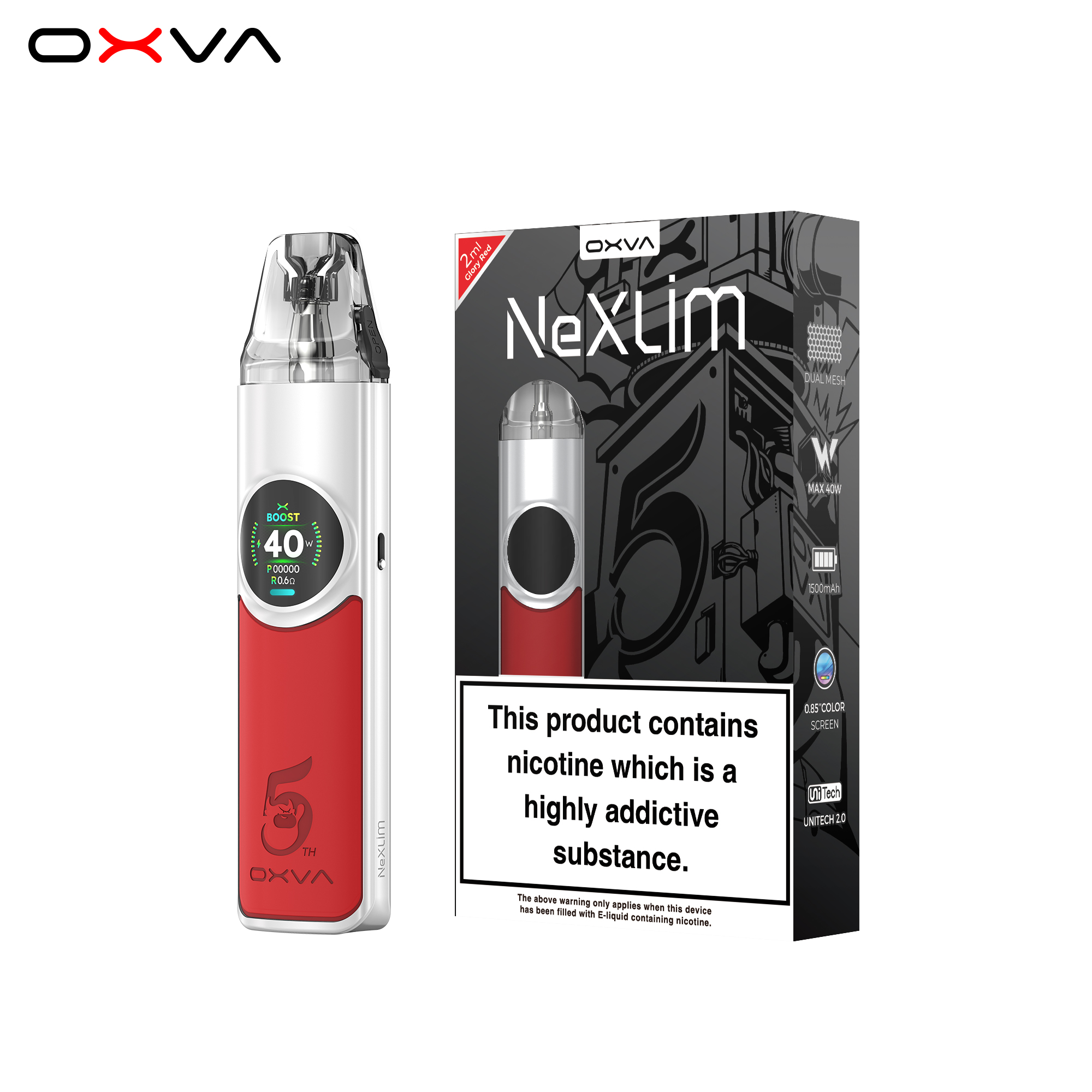 Oxva NeXlim Pod Vape Kit - Image 9