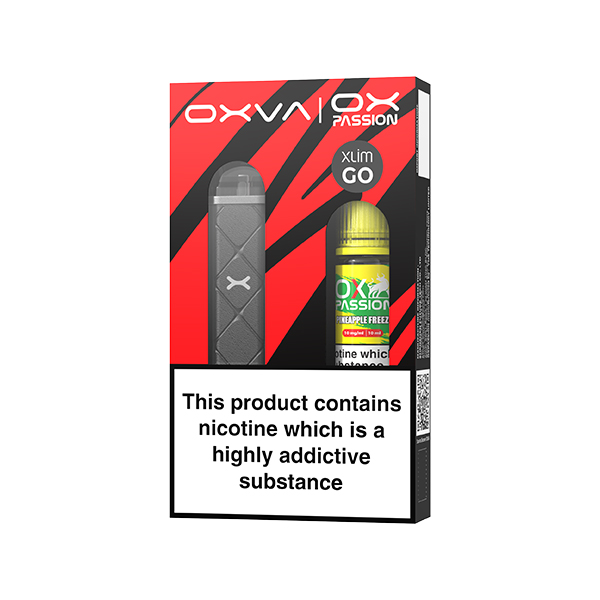 OXVA Xlim Go Pod Kit - Gift Pack (with 10mg Nic Salt) - Image 4