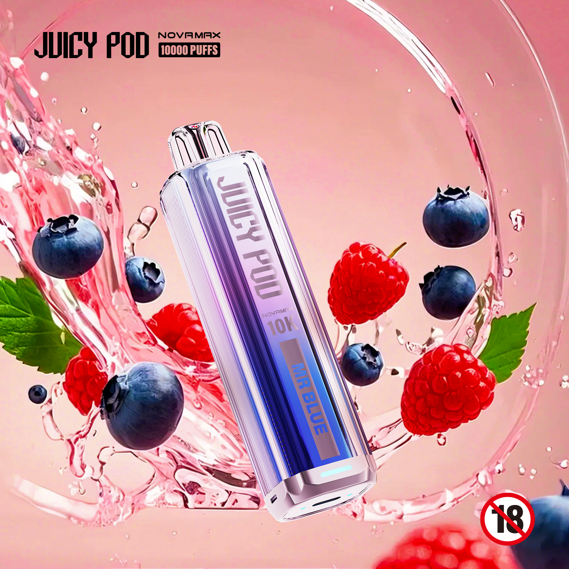 Juicy Pod Novamax 10K Prefilled Pod Vape Kit - Image 7
