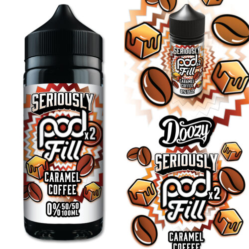 Alternative view of Seriously Pod Fill X2 by Doozy 120ml 50/50 E-Liquid Shortfill