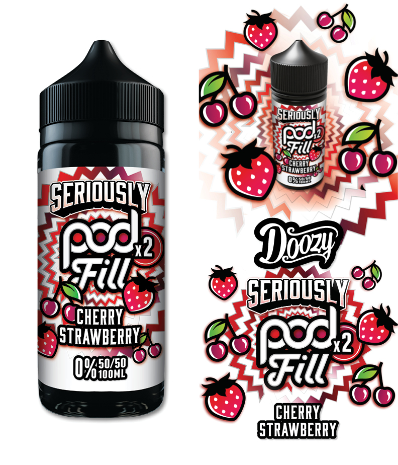 Seriously Pod Fill X2 by Doozy 120ml 50/50 E-Liquid Shortfill - Image 8