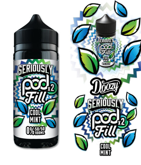 Seriously Pod Fill X2 by Doozy 120ml 50/50 E-Liquid Shortfill - Image 10