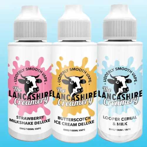 Alternative view of Lancashire Creamery 100ml 70/30 VG/PG E-Liquid Shortfill