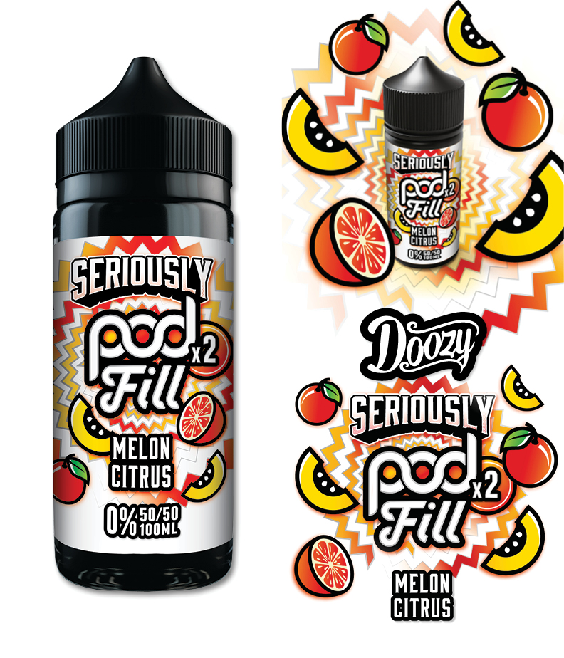 Seriously Pod Fill X2 by Doozy 120ml 50/50 E-Liquid Shortfill - Image 5
