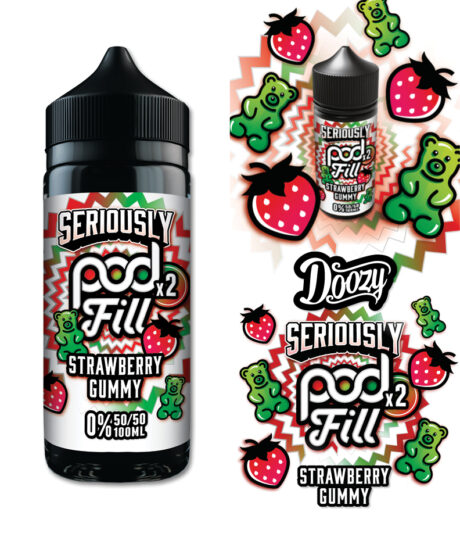 Seriously Pod Fill X2 by Doozy 120ml 50/50 E-Liquid Shortfill - Image 4