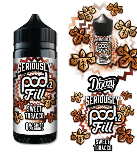 Seriously Pod Fill X2 by Doozy 120ml 50/50 E-Liquid Shortfill - Image 3