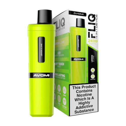 Avomi FLIQ 4-in-1 Prefilled Pod Kit – 2400 Puffs