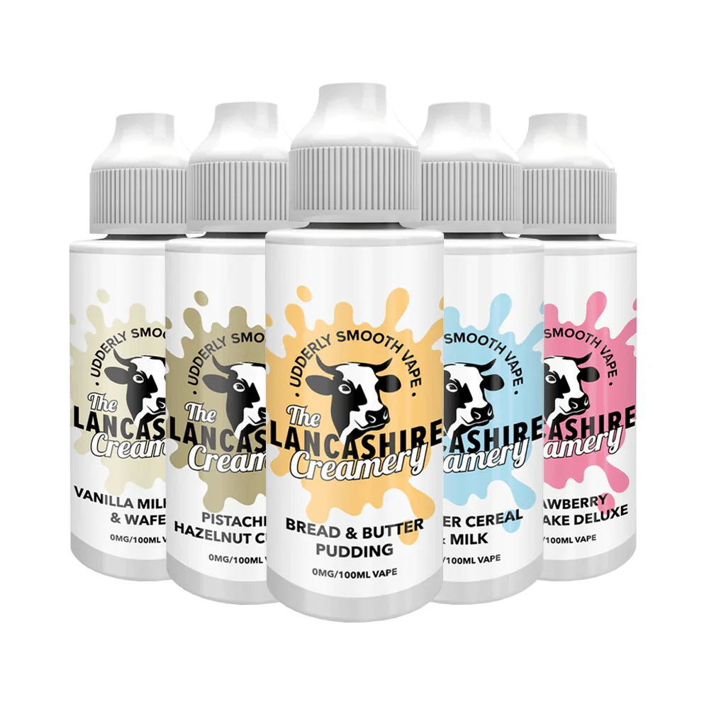 Lancashire Creamery 100ml 70/30 VG/PG E-Liquid Shortfill