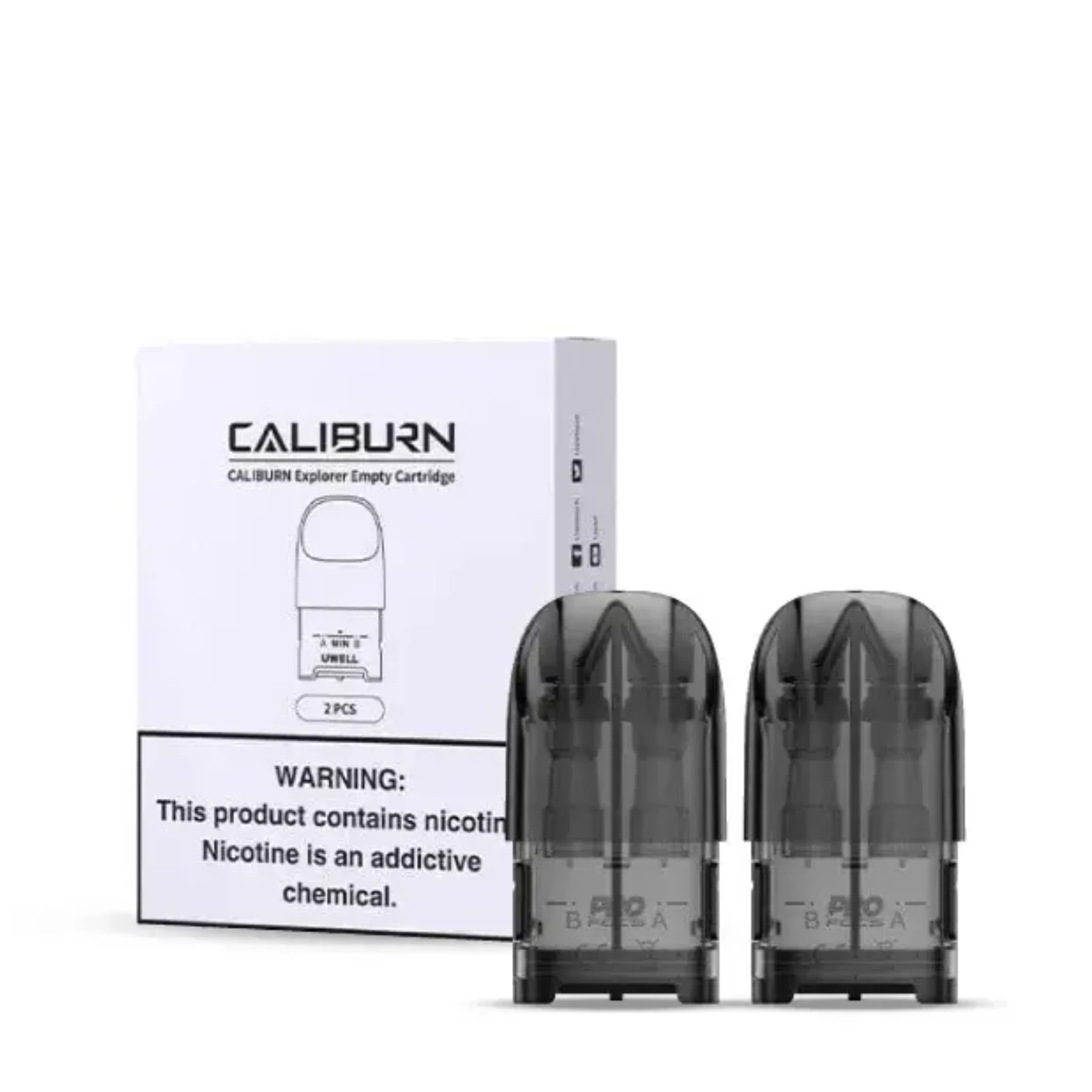 Uwell Caliburn Explorer Empty Replacement Pods – 4ml | 2-Pack