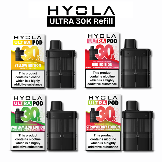 Hyola Ultra 30K Refill Pack | 20mg