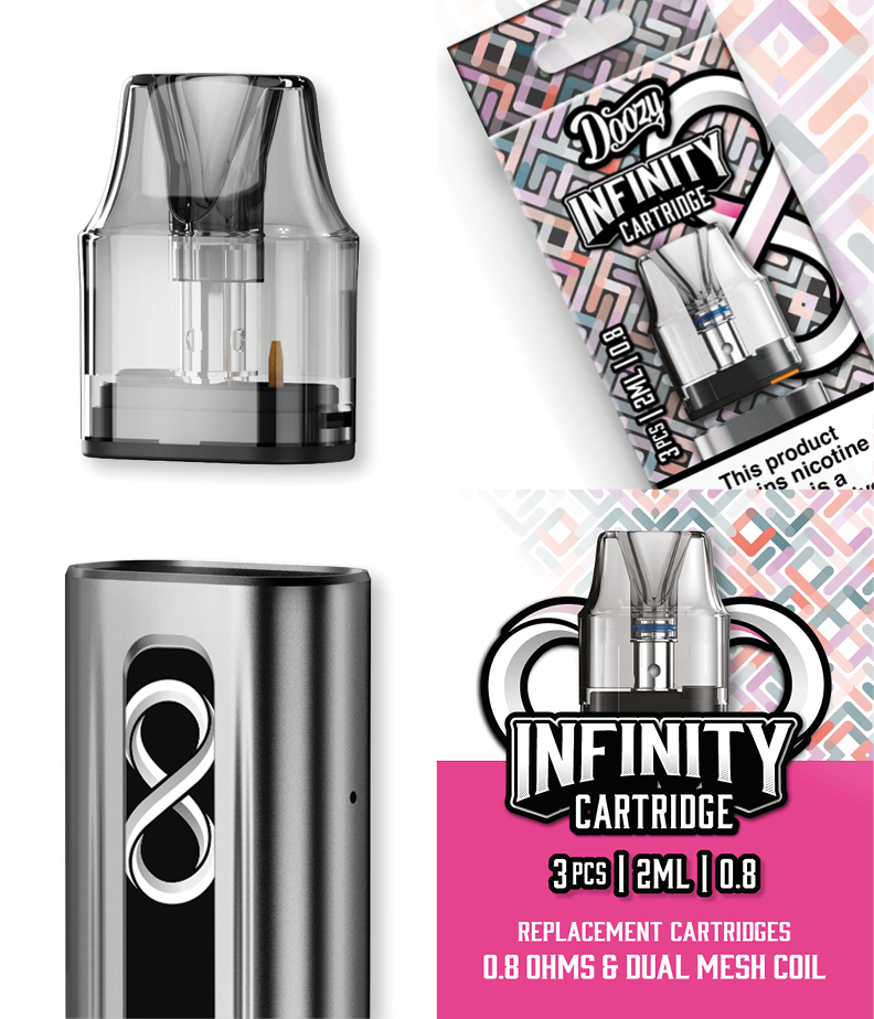 2ml Refillable Vape Pods for Doozy Infinity