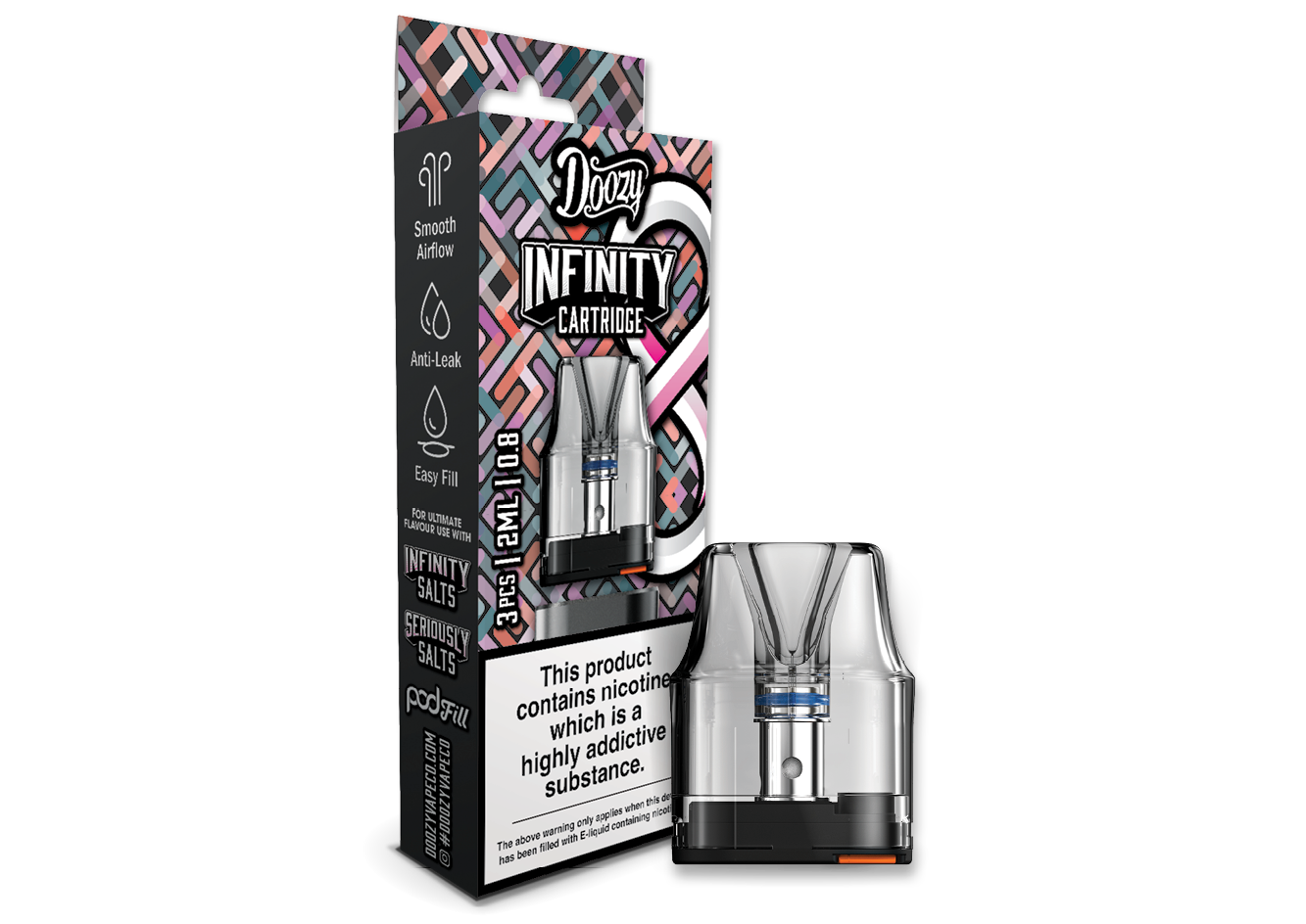 Doozy Infinity Replacement Pods 3 Pack