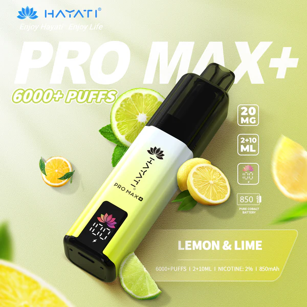 Hayati Pro Max+ 6000 Puff Pod Kit