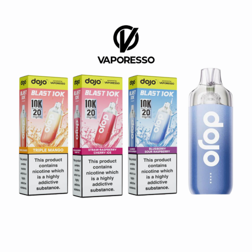 Alternative view of Vaporesso Dojo Blast 10K Prefilled Pod Kit
