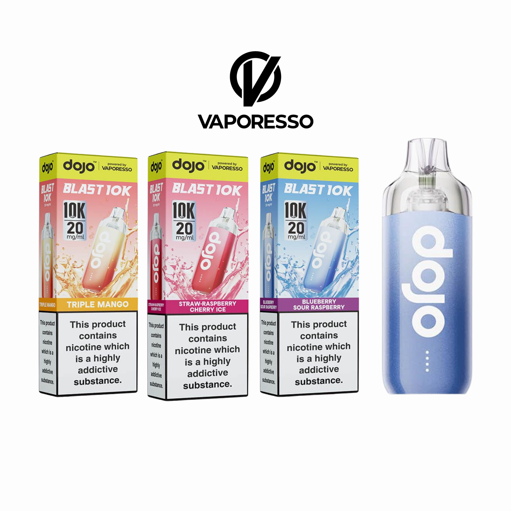 Vaporesso Dojo Blast 10K Prefilled Pod Kit - Image 2