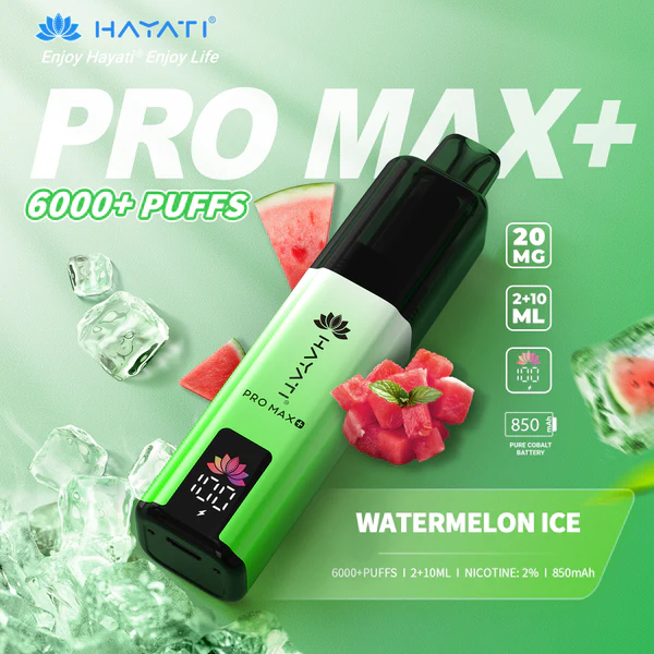 Hayati Pro Max+ 6000 Puff Pod Kit - Image 3