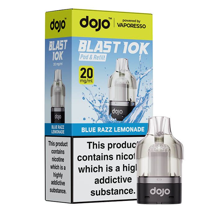 Vaporesso Dojo Blast 10K Prefilled Pod + 10ml Refill Container - Image 3