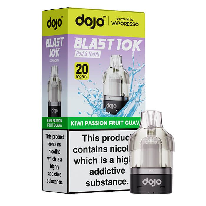 Vaporesso Dojo Blast 10K Prefilled Pod + 10ml Refill Container - Image 10