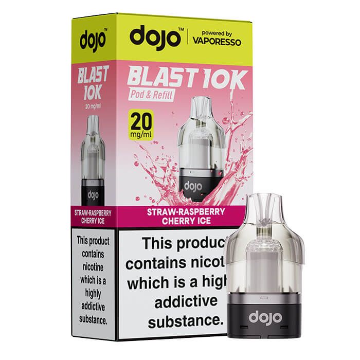 Vaporesso Dojo Blast 10K Prefilled Pod + 10ml Refill Container - Image 14