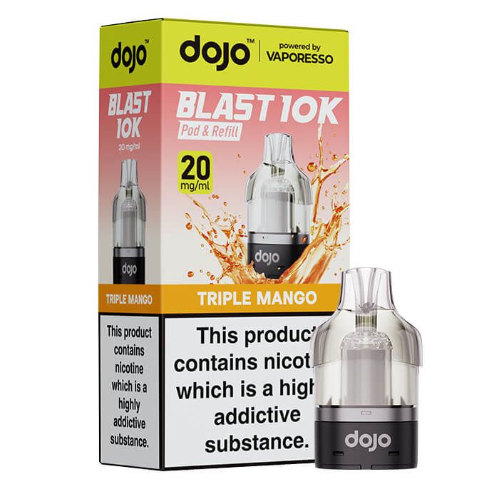 Vaporesso Dojo Blast 10K Prefilled Pod + 10ml Refill Container - Image 16