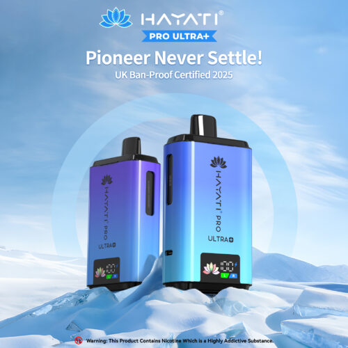 Hayati Pro Ultra Plus Vape Kit Front View