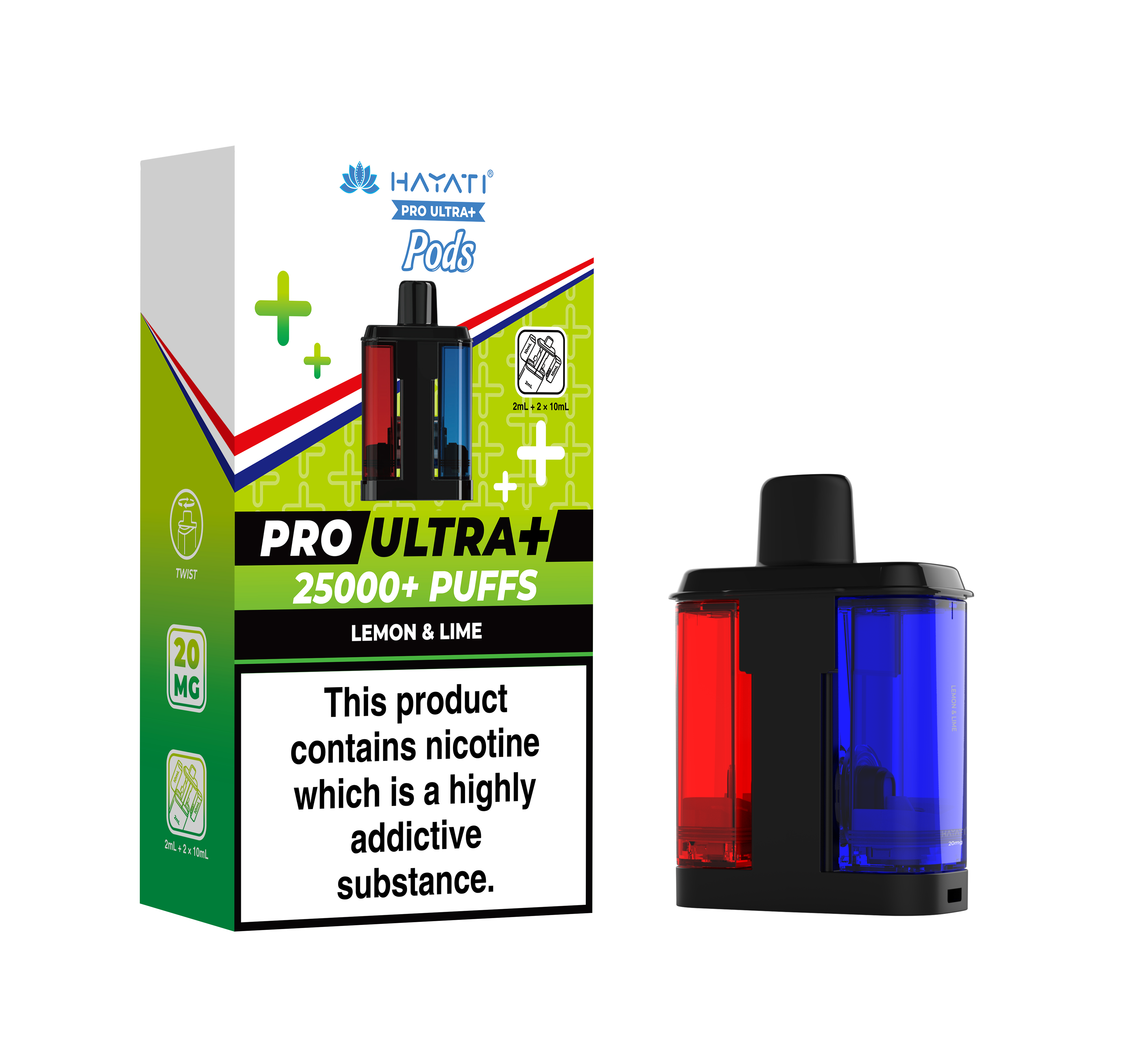 Hayati Pro Ultra Plus 25K Prefilled Pods