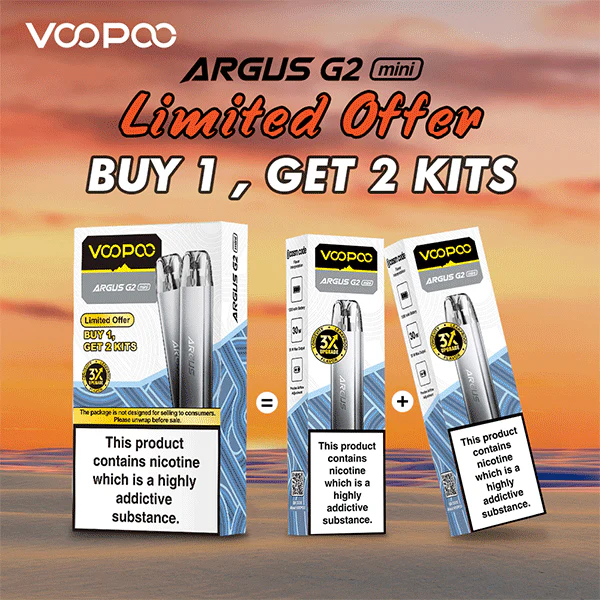 Voopoo Argus G2 Mini Pod Vape Kit 2 Pack