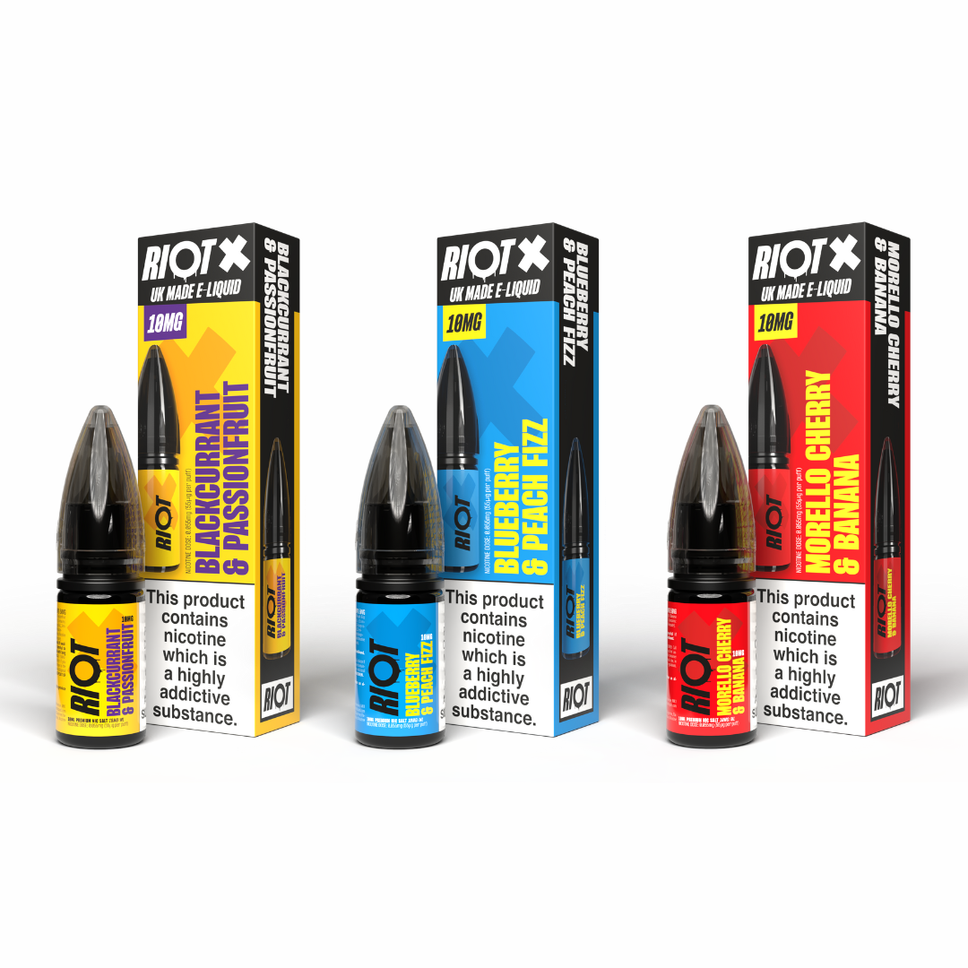 Riot X Nic Salts by Riot Squad 10ml bottle